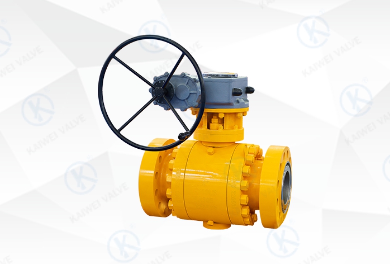 Forged Trunnion Mounted Ball Valve