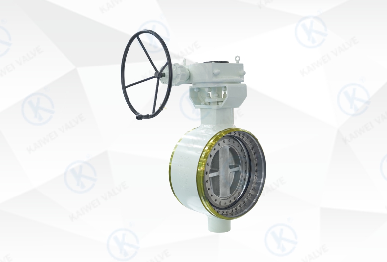 Butt Weld Triple offset Butterfly Valve