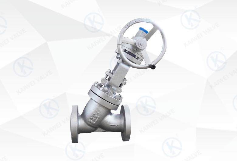 Pressure Seated Globe Valve – Y Type